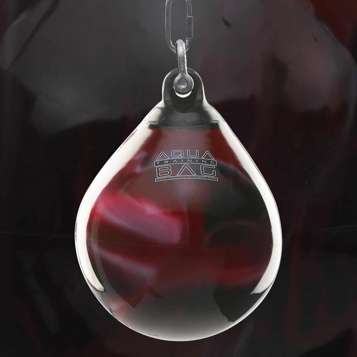 Aqua Training Bag 12" Head Hunter Hybrid Slip Ball/Punching Bag - Blood Red