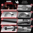 thumbnail image 3 of Olympic Barbell, 5ft Barbell for Strength Training and Weightlifting, 2 inch Olympic Bar with 500 lb Capacity, Comfortable Grip for Squats Curls Deadlifts, 3 of 8