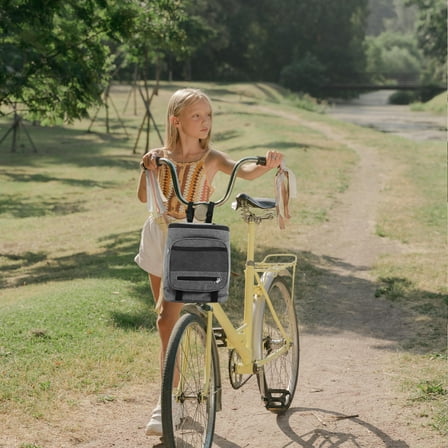 LABSERRON bicycle bags Front Beam Bag Polyester for Cyclists Modern 1Pack