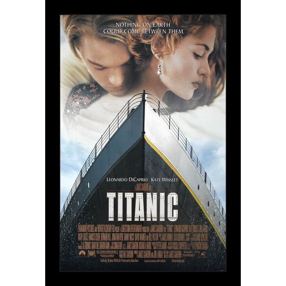 TITANIC - 11x17 Framed Movie Poster