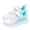White Blue, variant on Girls Running Sneakers Kids Sports Shoes Breathable Lightweight Sneakers Memory Foam Insoles Non-Slip Shock-absorbing Footwear