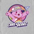 thumbnail image 2 of Men's Care Bears Hiking Cheer Bear  Graphic Tee Silver Medium, 2 of 4