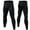 Blue, variant on jsaierl Men's Breathable Compression Pants Pockets Cool Dry Gym Leggings Baselayer Running Tights Bodybuilding Trousers Fashion Hippie Regular Fit Fall Winter Outdoor Casual Long Pants