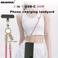 thumbnail image 2 of Bravoul Cable de Cordón de Carga Rápida USB-C a C de 60W, 2 of 9