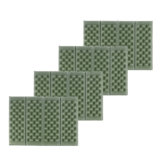 WEUVEB Ultra Lightweight Waterproof Seat Cushions Honeycomb Design for Camping 4Pcs