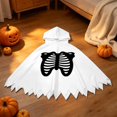 thumbnail image 2 of LILIYA Ghost Cloak Outfit Boy Girl Hooded Cloak Halloween Cos Clothes Spooky Capes Playful Home Wear, 2 of 9