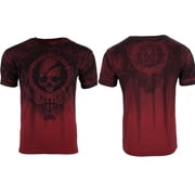 Xtreme Couture by Affliction Mens T-Shirt SHADOW WALKER Red