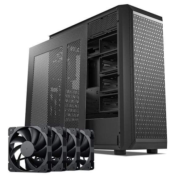 Carcasa para ordenador DARKROCK Classico Storage Master ATX NAS Mid Tower