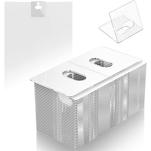 NOGIS 20 Pcs Vertical Blind Repair Tabs for Vertical Blinds Replacement Slats, Blind Fixer Tabs, Vertical Blinds Repair Kit, Upgrade Vertical Blinds Replacement Parts