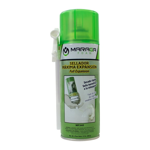 (1 pieza) Espuma De Poliuretano 340 ml, Uso General Múltiples materiales, MARAGA