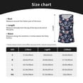 thumbnail image 5 of Disketp Watercolor Stars Print Women's Workout Tank Top Sleeveless Gym Shirt Quick Dry Fitness Bodybuilding Sleeveless T Shirt-Medium, 5 of 7
