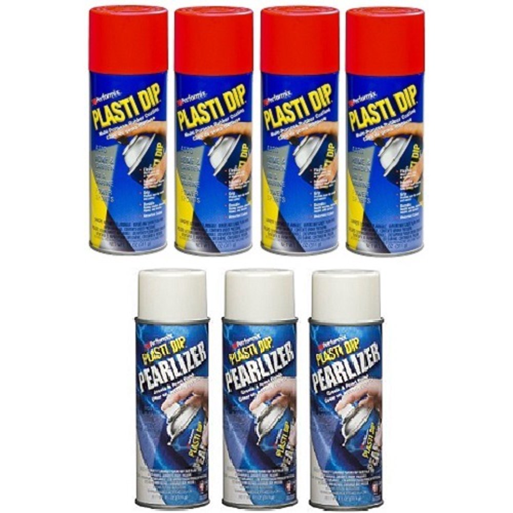 Plasti Dip Red With Pearlizer Kit