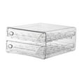 thumbnail image 4 of 2 Layer Egg Holder Egg Storage Container with Handles Stackable Egg Fresh Storage Box Egg Tray for Countertop Fridge Cupboard Refrigerator L, 4 of 7