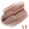 thumbnail image 3 of ibasenice Invisible Elastic Hair Nets for Women, Nylon Hair Bun Accessories, 50 Pieces, 1.2x0.8in, Secure & Comfortable, 3 of 8