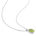 thumbnail image 3 of Everly Women's Peridot Sterling Silver Necklace, 3 of 6