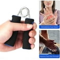 thumbnail image 4 of Empuñaduras de mano para entrenamiento de fuerza, pinzas de espuma suave para entrenamiento de manos, fortalece el ejercitador de agarre de mano, paquete de 2, 4 of 5