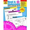 Evan-Moor Book Read and Understand with Leveled Texts Stories and Activities, Multiple Grades