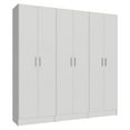 thumbnail image 3 of Madesa Garage Set 3 Pantry Storage Cabinet with 15 Utility Shelves 71"L Wooden Organization Unit for Garage - White, 3 of 11