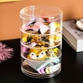 thumbnail image 2 of Boîte de Rangement d'Accessoires pour Cheveux d'Enfants, Bijoux de Corde de Tête d'Épingle à Cheveux, Boîte de Rangement de Bande en Caoutchouc, Rotation Transparente de Boîte, 2 of 5