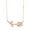 Rose Gold, variant on Guodhu Women's Necklace Anushka Sharma Tulip Flowe Rose Gold Pink Quartz Flower Necklace Gift