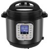 Instant Pot Duo Nova Stainless Steel 6 Quart 7-in-1 One-touch Multi-cooker with Blue LCD Display, Black (New Open Box)
