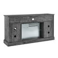 thumbnail image 4 of Glavbiku 60" Electric Fireplace Entertainment Center With Door Sensor,Dark Gray, 4 of 13