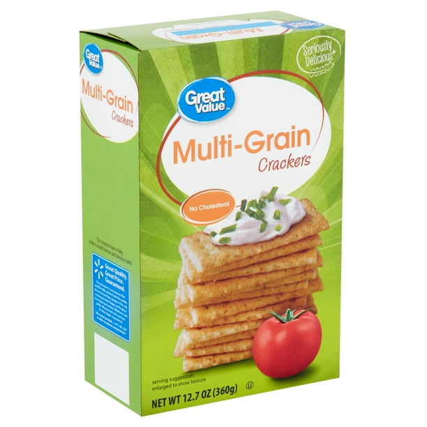 Great Value MultiGrain Crackers, 12.7 oz