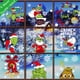 thumbnail image 5 of Pegatinas Estáticas Monstrate para Ventana de Navidad, 5 of 6
