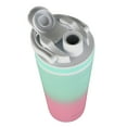 thumbnail image 5 of Ice Shaker Stainless Steel Protein Shaker Bottle, 26oz Pink & Mint Ombre, 5 of 8