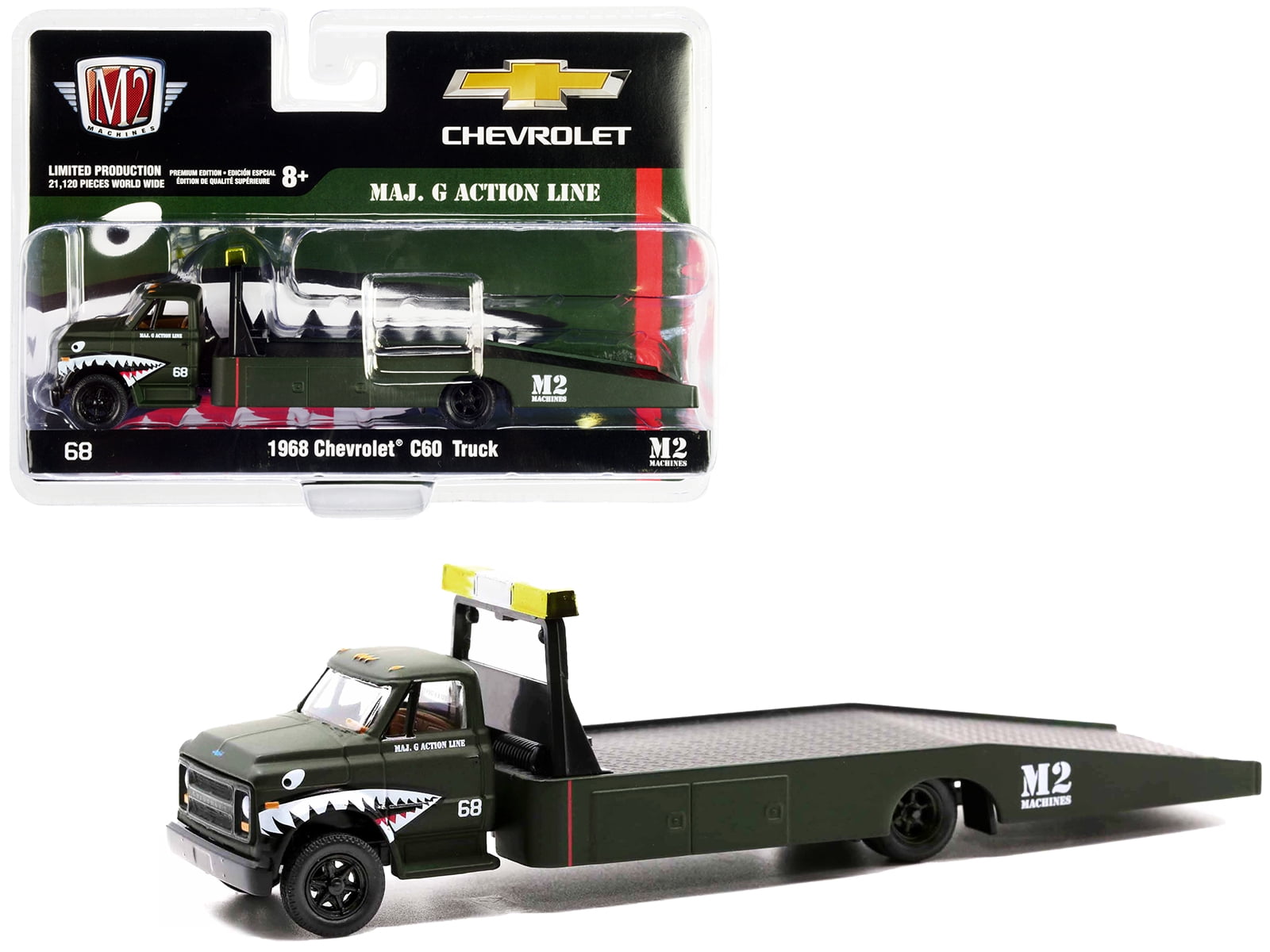 M2 Machines 1979 Chevy Silverado Pickup Diecast Model, Black
