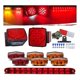 thumbnail image 2 of 12V Square LED Trailer Light Kit,IP68 Marker License Light, 2 of 5