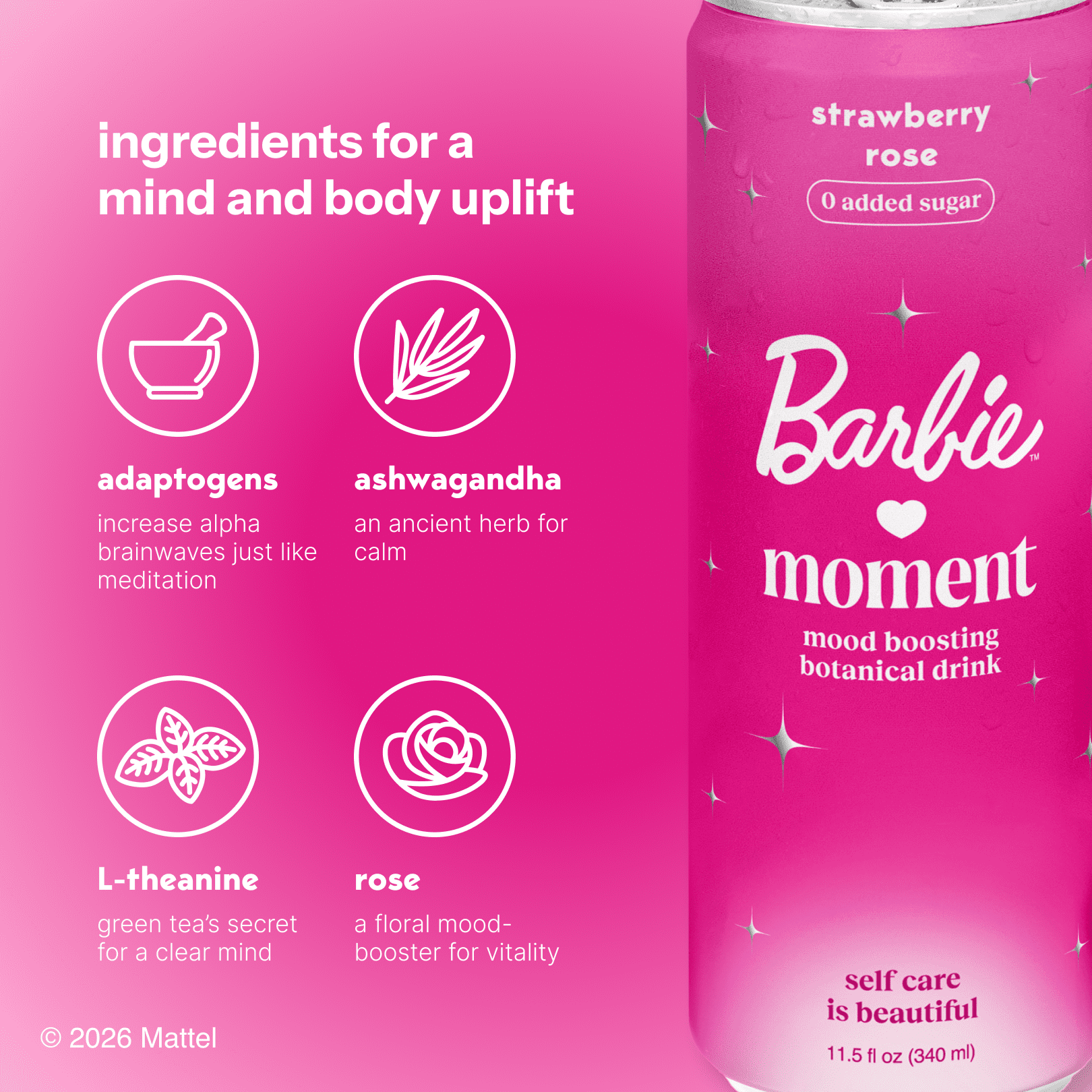 Barbie x Moment Strawberry Rose (12 pack)