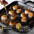 thumbnail image 4 of Grill Pan Lodge, de hierro fundido, colección Chef, 28 cm, presazonada, 4 of 7