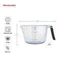 thumbnail image 2 of Bol para masa KitchenAid universal de plástico, 1,9 L, ónix negro, 2 of 4