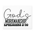 thumbnail image 5 of Scripture Walls Ephesians 2:10 I am God's Workmanship Bible Verse Canvas Christian Wall Art Ready to Hang Unframed, 5 of 13