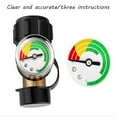 thumbnail image 4 of Brass Propane Tank Gauge Adapter with Gas Pressure Level Meter for BBQ & RV, 4 of 11