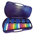 thumbnail image 2 of Glockenspiel en estuche Teclas cromáticas 27 notas Instrumento de percusión musical Profesional para aprendizaje educativo Principiantes pequeño Violeta Baoblaze xilófono, 2 of 7
