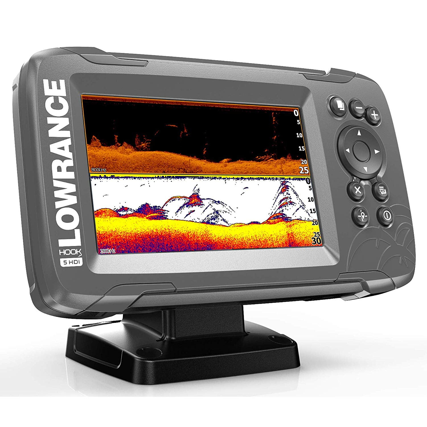 Lowrance Hook² 5 with SplitShot Transducer and US/Canada Nav Maps 
