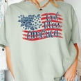 thumbnail image 3 of God Bless America Patriotic T Shirt Christian USA Flag Graphic Tee, 3 of 7