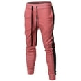 thumbnail image 1 of FashionOutfit Men's Casual Side Panel Print Drawstring Two Back Pockets Track Pants, 1 of 1