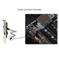 thumbnail image 4 of 24Bit 192Khz Daughter Card SPDIF Optical and RCA Out Plate Cable Bracket Digital Audio Output for ASUS Gigabyte, 4 of 5