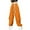 A-Orange, variant on Women's Mid-waist Pocket Overalls Casual Pants In Spring And Summer B-Burgundy