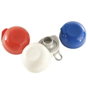 Compac Home Quik Top Soda Lid Cover, Locks in Carbonation, Multi-Function Cap-Coaster, 3 Count