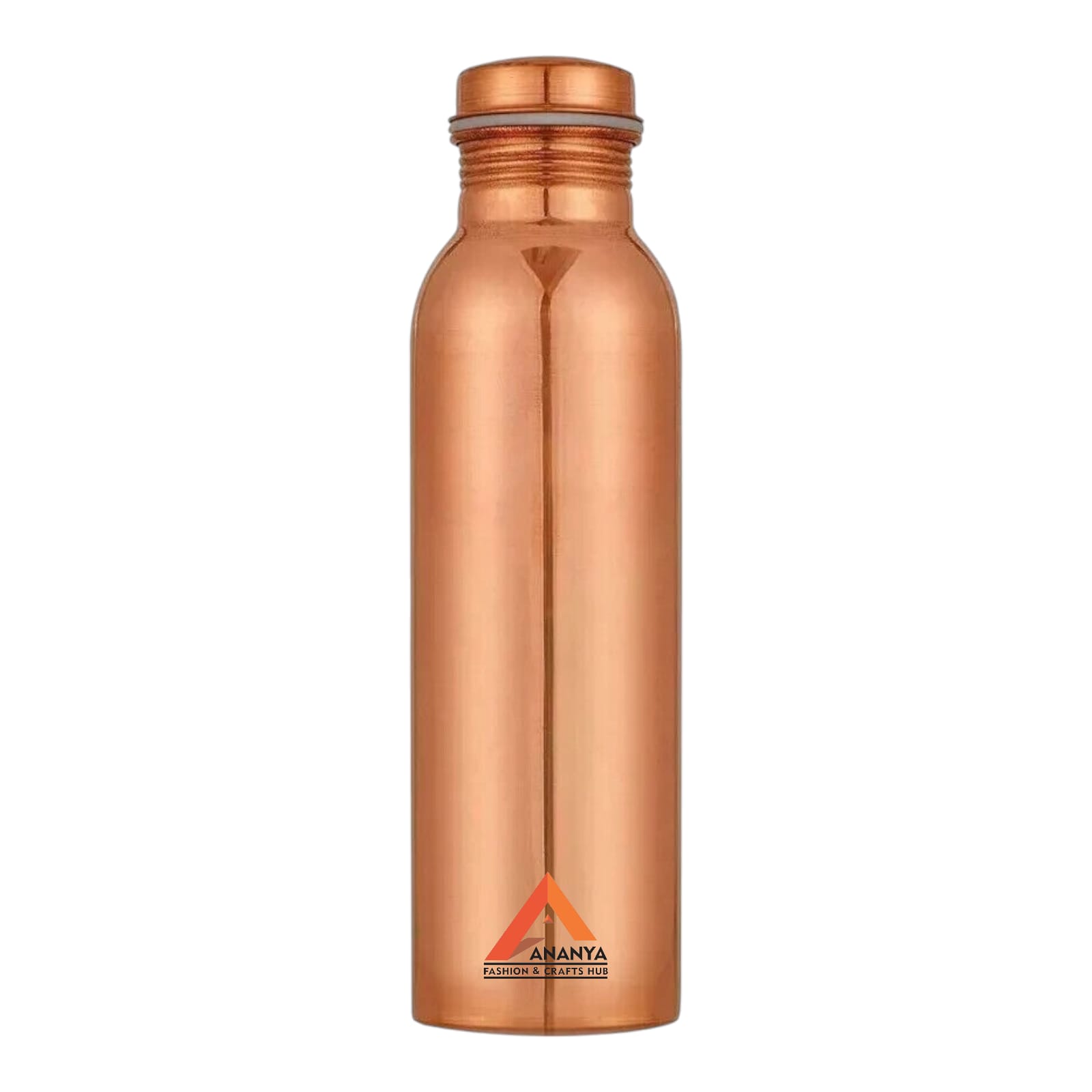 Plain Matt Copper Water Bottle 950 ml Ayurvedic Pure Copper Vessel For Drinking Health Benefits