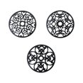 thumbnail image 5 of Posavasos de silicona, CREATSTAR, antisuciedad, multiusos, aislado, en forma de flor, almohadillas calientes y posavasos antideslizantes, suaves y duraderos JM, 5 of 5