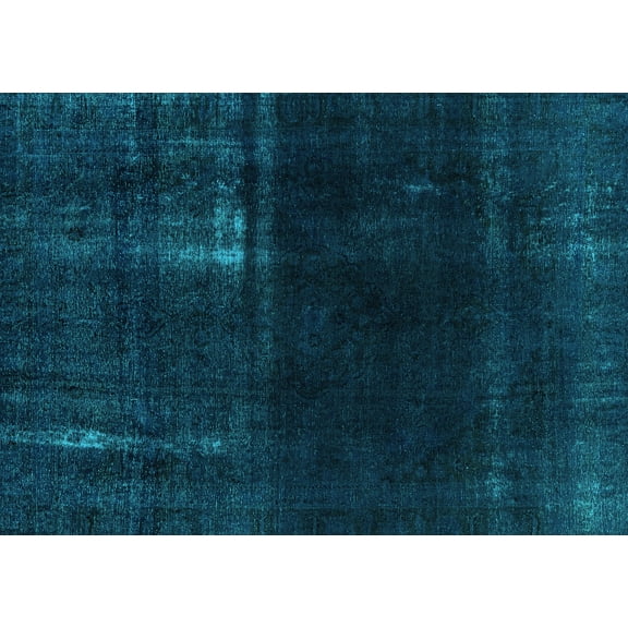 Ahgly Company Indoor Rectangle Persian Light Blue Bohemian Area Rugs, 5' x 7'