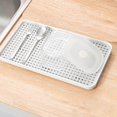thumbnail image 2 of Sink Organizer Tidy Rack for Household Kitchen Detachable Vanities Countertop Cosmetics 31cmx17.5cmx2.3cm, 2 of 8