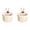 Beige(2 pc), variant on Food Waste Catcher, 2 Pack Green Rabbit Kitchen Sink Strainer, Press-to-Dump Filter Basket with Lifting Stopper, Multifunctional Drain Collector for Home
