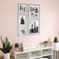 thumbnail image 7 of Stonebriar Collection 5 Piece Rectangular Metal Wall Gallery Frame Set, Silver, 7 of 7