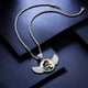 thumbnail image 3 of Collar con colgante de memoria de Hip Hop personalizado con texto personalizado JAMW Sencillez, 3 of 5